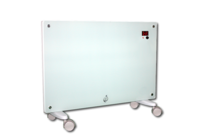 EconoHome Panel calefactor de pared con termostato - Calentador de  convección de 600 vatios con protector de calor - Ideal para habitaciones  de 200